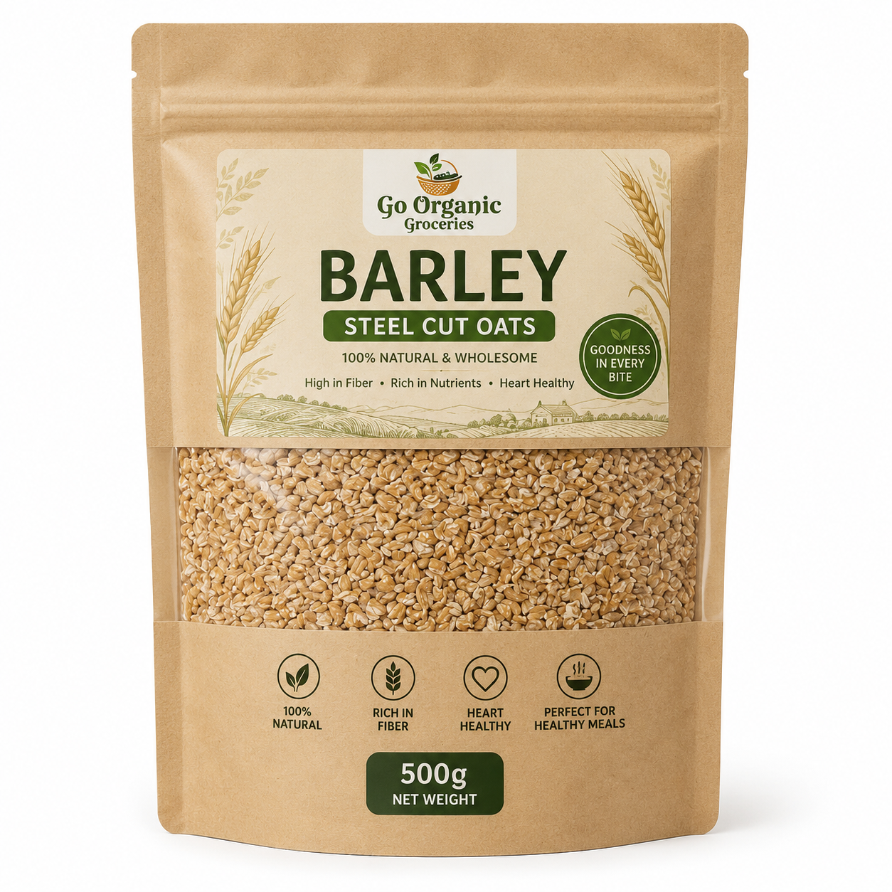 Barley Steel Cut Oats 500g