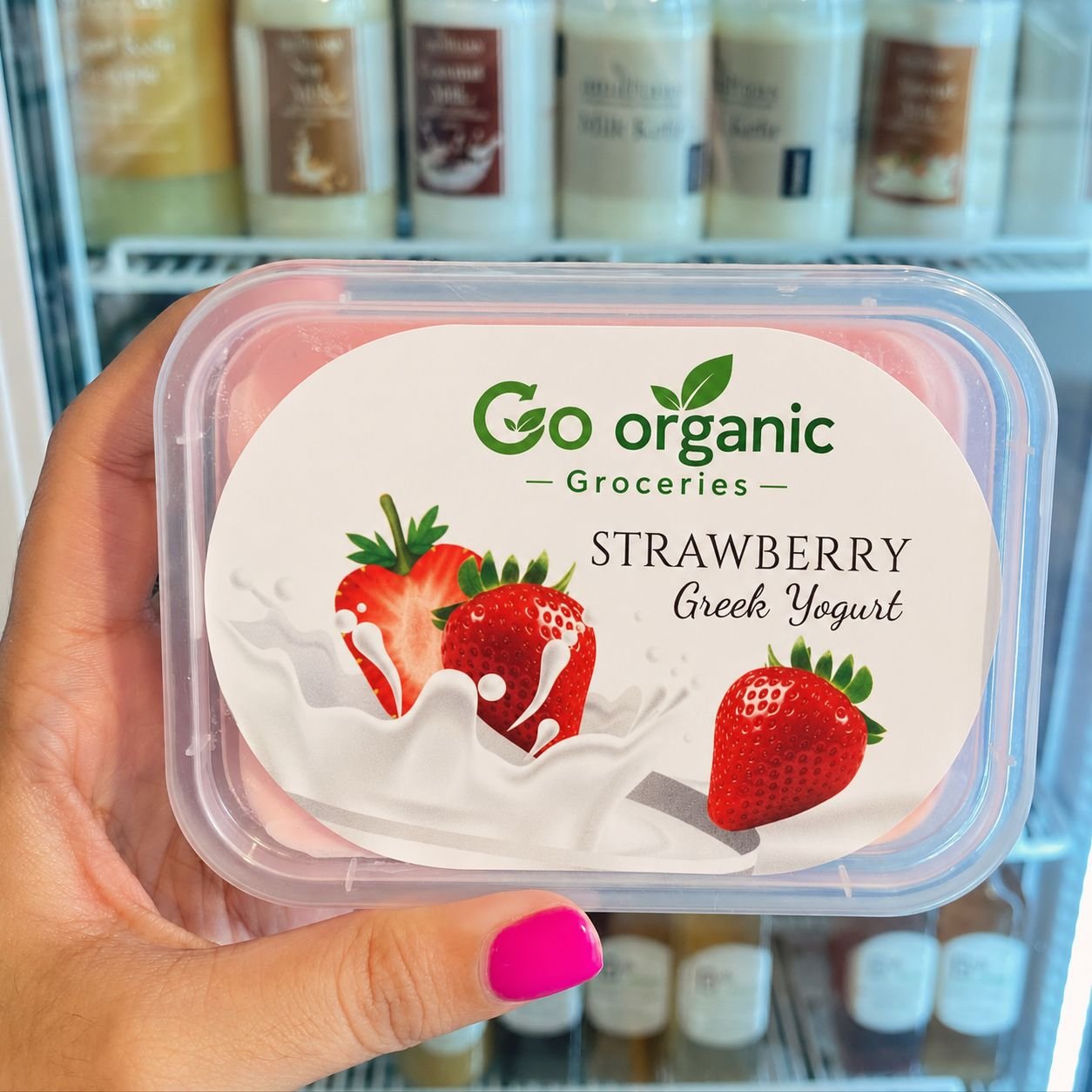 Strawberry Greek Yogurt